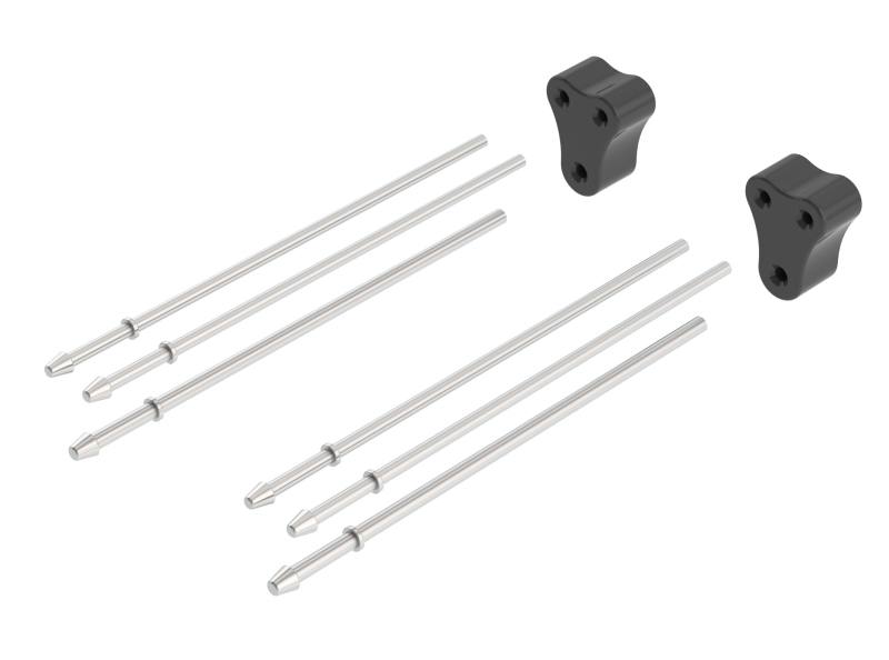 Borla Hanger & Isolator Kit - 6 Hanger Rods & 2 Rubber Isolators 60582