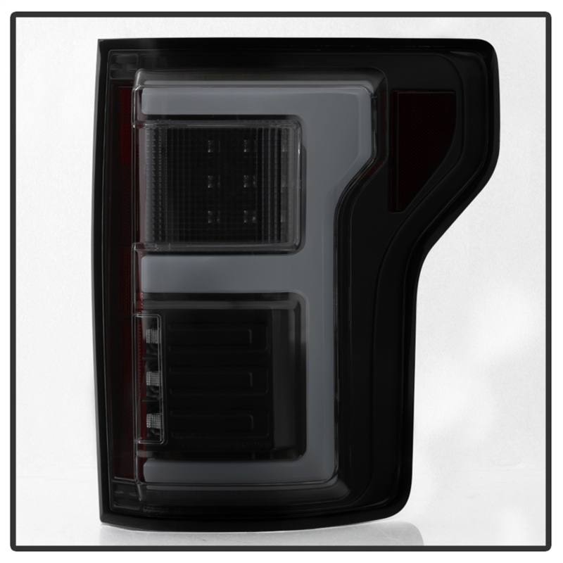 Spyder 15-18 Ford F-150 LED Tail Lights (w/Blind Spot) - Black Smoke (ALT-YD-FF15015BS-LBLED-BSM) 5085337 image 4