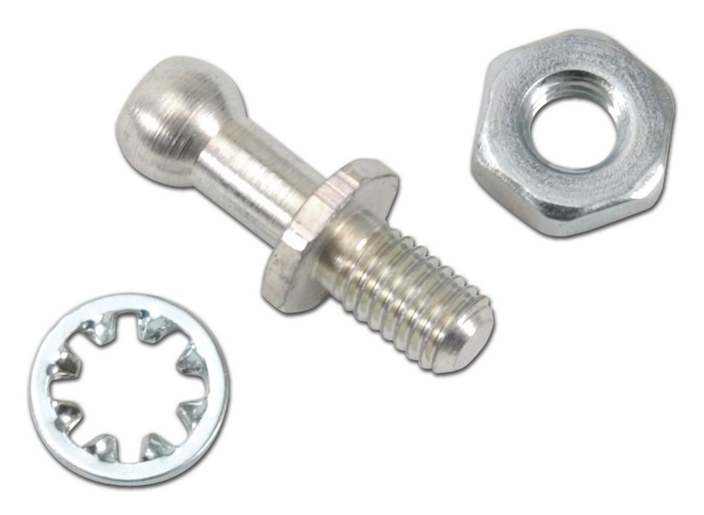 Edelbrock 1/4 Ball End Stud 8016