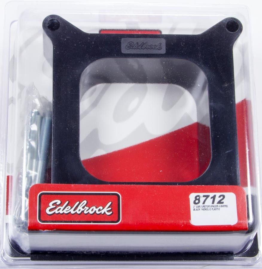 Edelbrock Carb Spacer 2-Inch 1-Hole 8712
