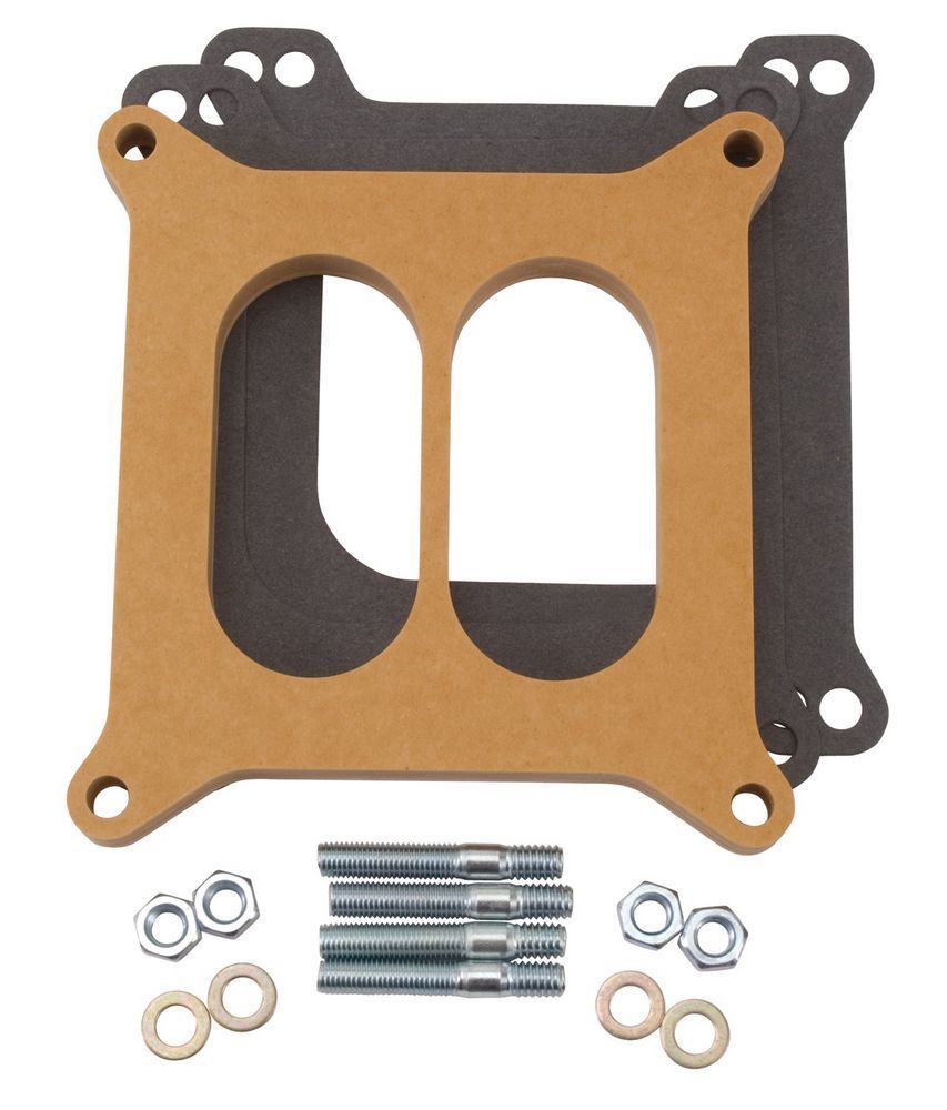 Edelbrock 1/2-Inch DIVided Wood Spac 8725