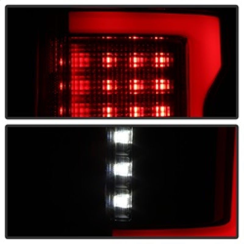 Spyder 15-18 Ford F-150 LED Tail Lights (w/Blind Spot) - Black Smoke (ALT-YD-FF15015BS-LBLED-BSM) 5085337 image 16