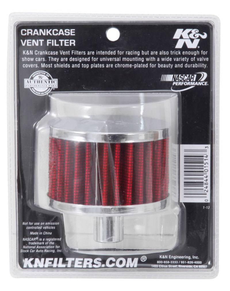K&N Filter 3/4in Vent 3in Diameter 2in Height 621160 image 9