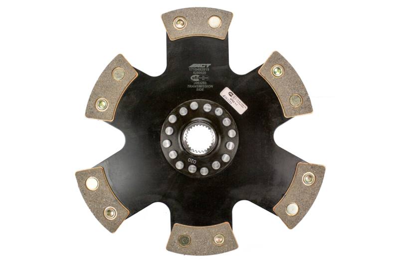 ACT 6 Pad Rigid Race Disc Pontiac Firebird Formula 5.7V 6280020 image 2