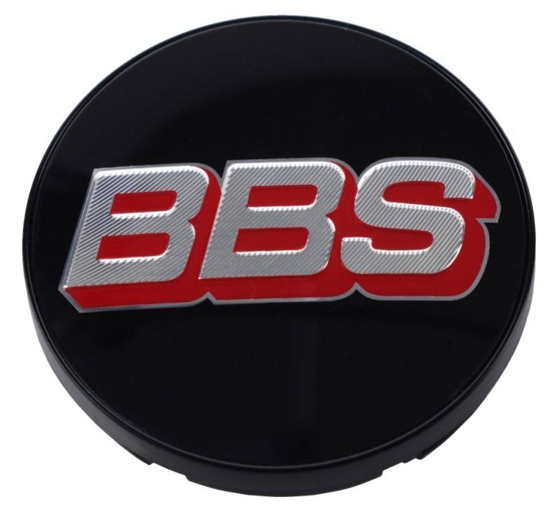 BBS Center Cap 56mm Black/Silver/Red 10025114