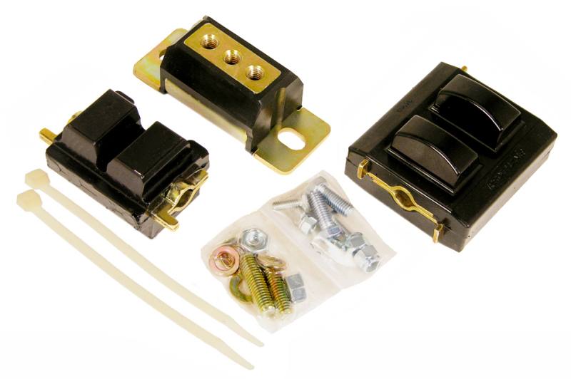 Prothane GM Motor & Trans Mount Kit - Black 7-1909-BL