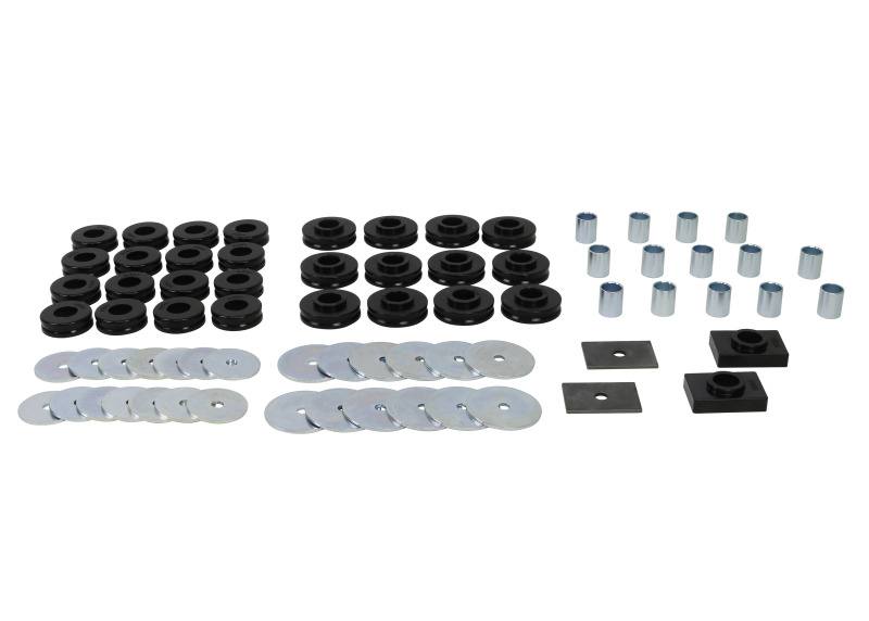 Whiteline 1955-1957 Chevrolet Bel Air Body Mount Bushing Set w93563 image 3