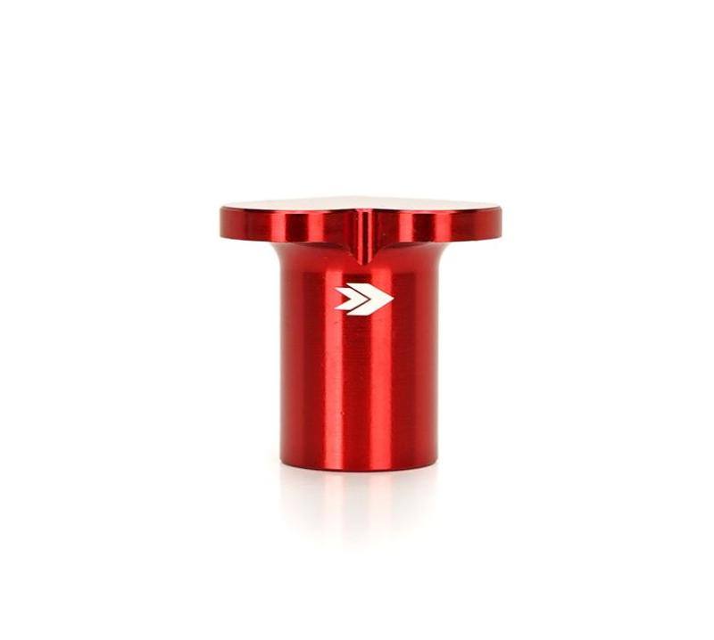 NRG Heart Shape Drift Button Honda - Red dbh003rd image 2