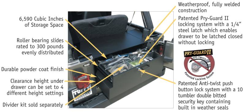 Tuffy Unlimited Drawer Black 13101 image 4