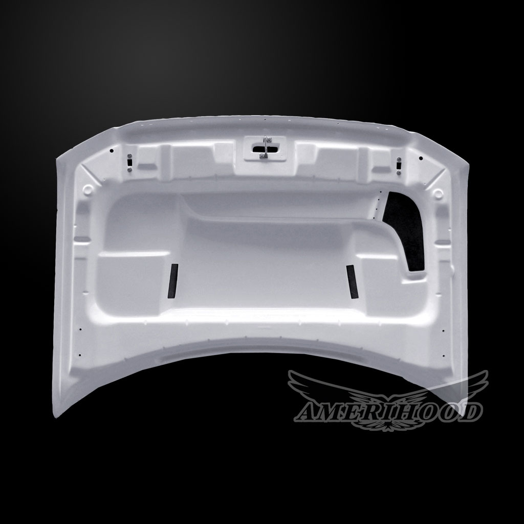 Amerihood Ford F-150 SMS Style Functional Ram Air Cooling Hood F1504AHSMSFHW image 5
