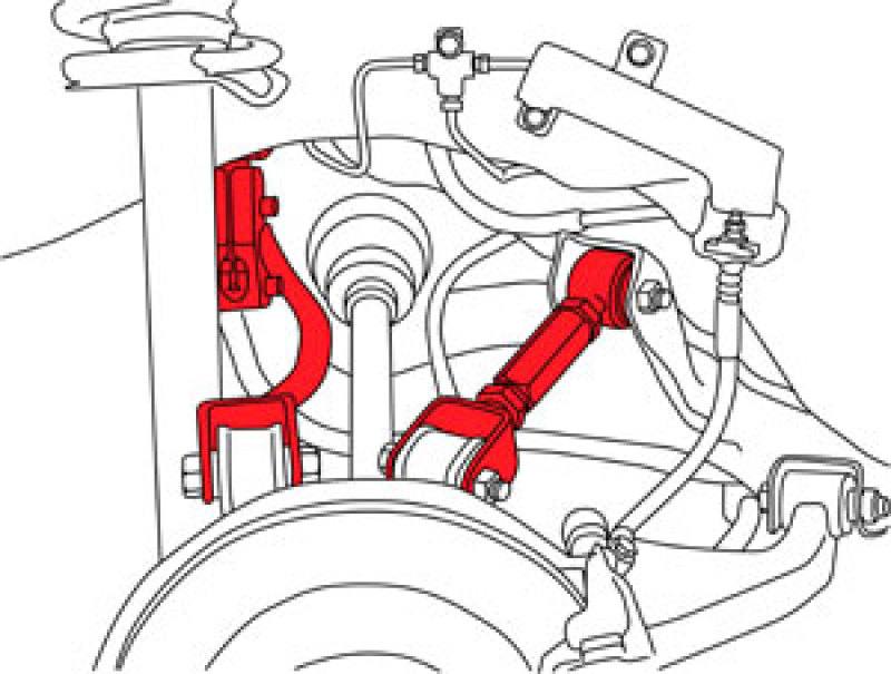 SPC Performance 95-98 Nissan 240SX Rear Driver Side Adjustable Control Arm 67775 image 3