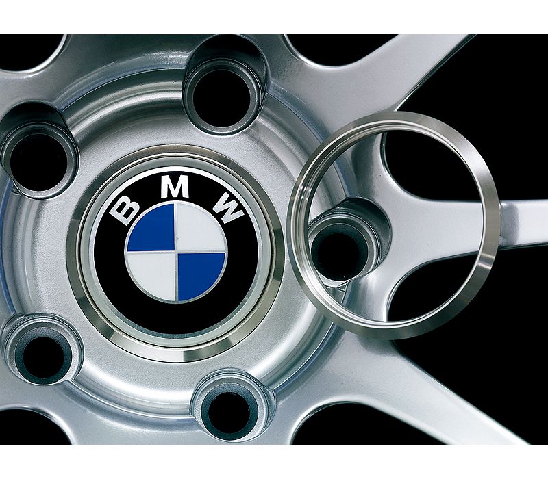 Advan 73mm BMW Centercap Adapter Ring - Silver Alumite z9018