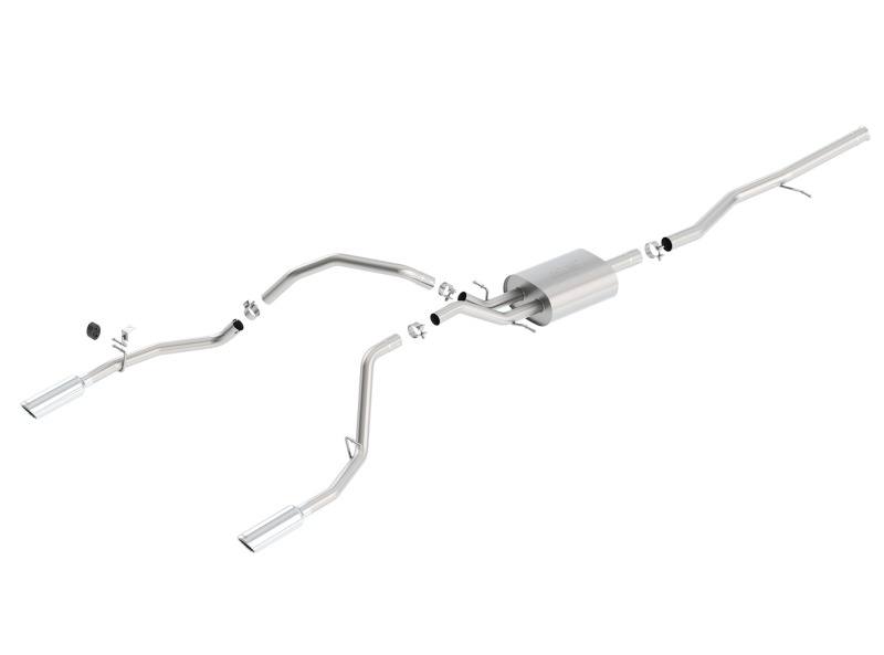 Borla Sierra 1500 5.3L Cat-Back Exhaust Split Rear Exit S-TYPE 140539