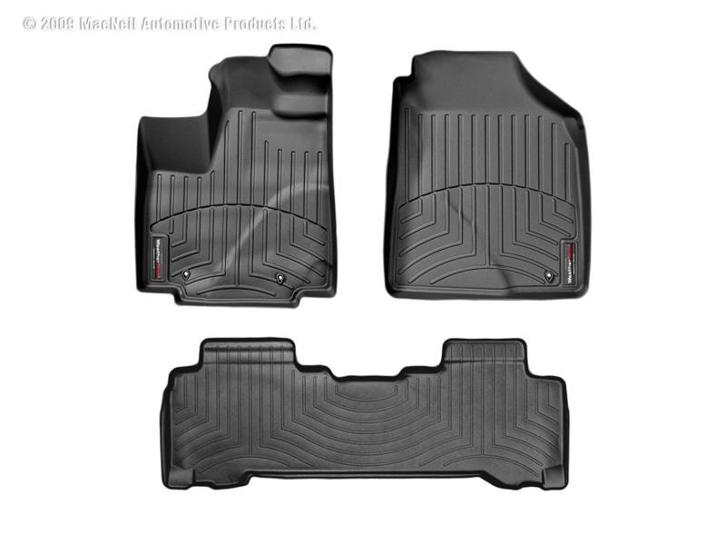 WeatherTech FloorLiner - Rear - Blk 440411440222 image 2