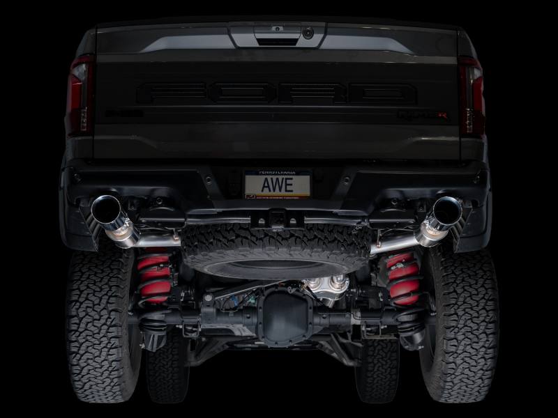AWE Gen 3 Raptor R SwitchPath Exhaust  - Chrome Silver Tips 3025-32852 image 15