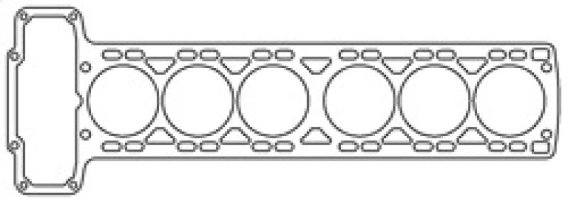 Cometic Jaguar 3.4L XK6 .059in CFM Cylinder Head Gasket - 83mm Bore C4302-059 image 2