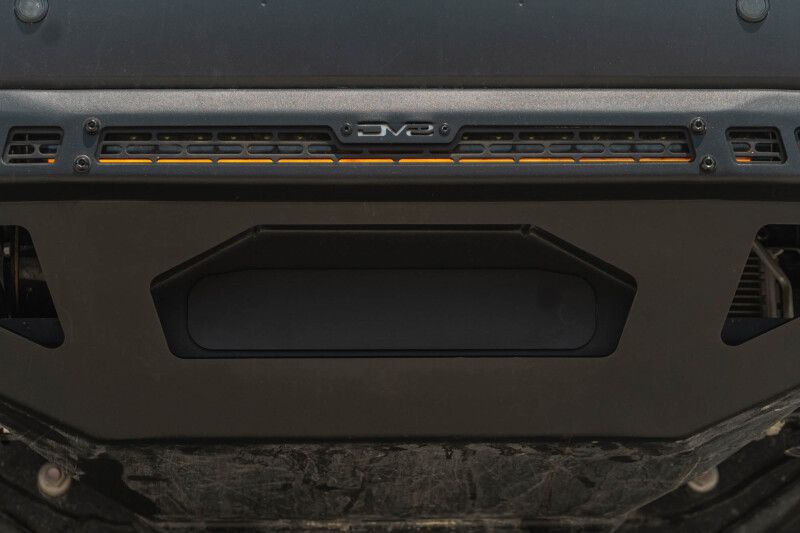 DV8 Winch Fairlead Cover Plate - Micro Texture Black FBBO-01 image 5