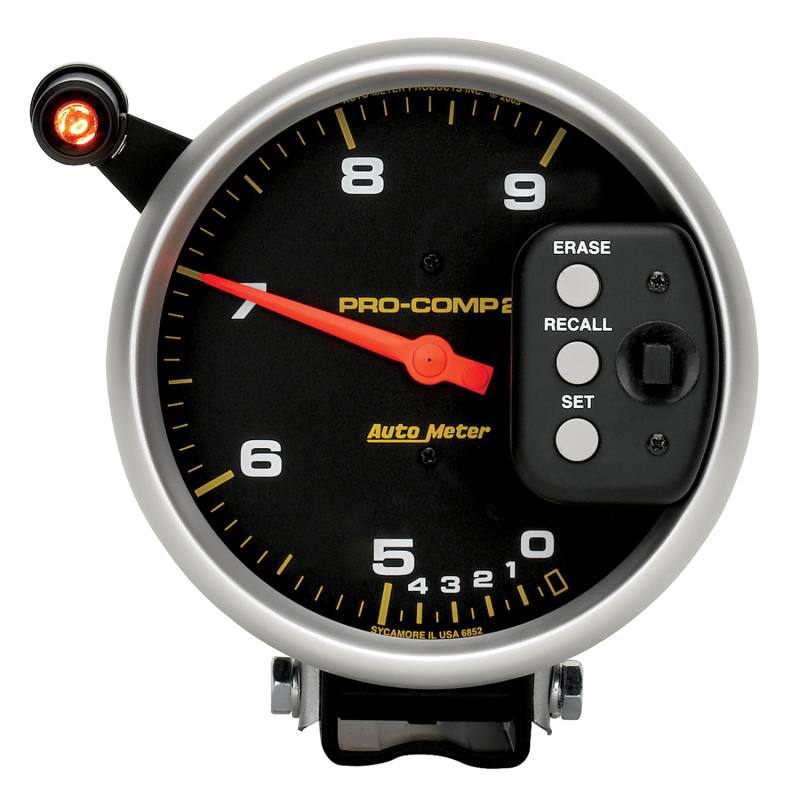 AutoMeter 5in P/C Tach Dual Range 6852 image 3