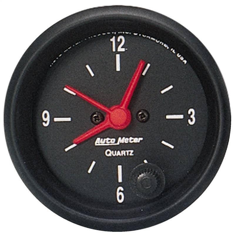 Autometer Z Series 52mm Electric Clock 2632 image 2