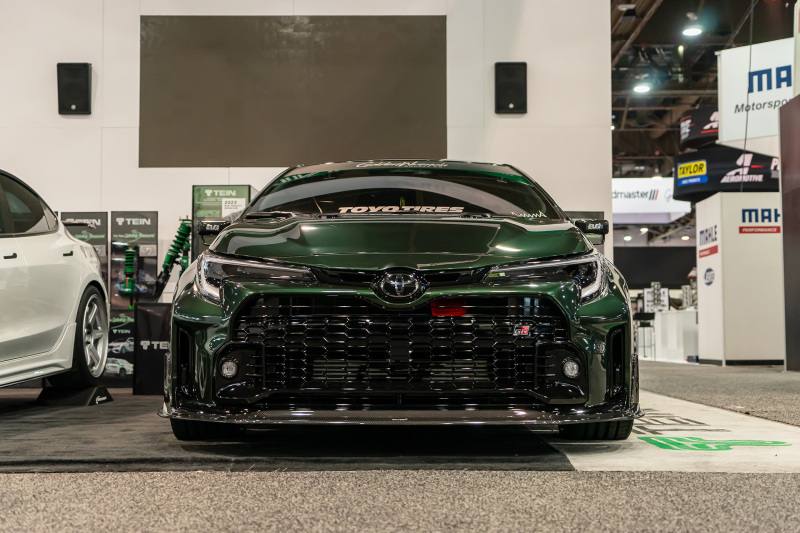 CSF 2023+ Toyota GR Corolla/2020+ GR Yaris High Performance Stepped Core Intercooler System - Silve 8285 image 10