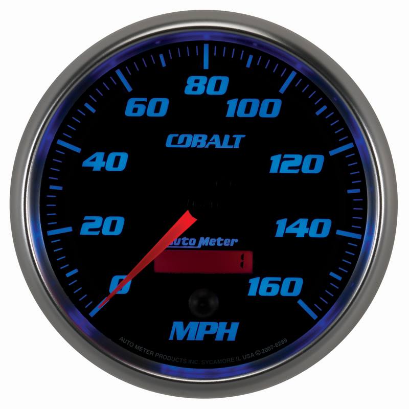 Autometer Cobalt 5in 160mph In-Dash Electronic Programmable Speedometer 6289 image 5