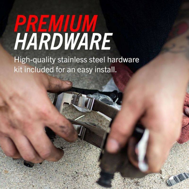 Power Stop 94-00 Chevrolet C3500HD Front or Rear Z36 Truck & Tow Brake Pads w/Hardware z36-184 image 2