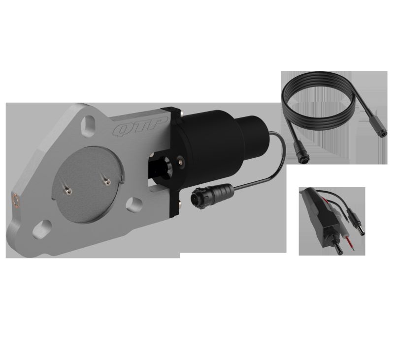 QTP QTEC 2.25in Electric Cutout Valve Kit - Single QTEC225 image 2