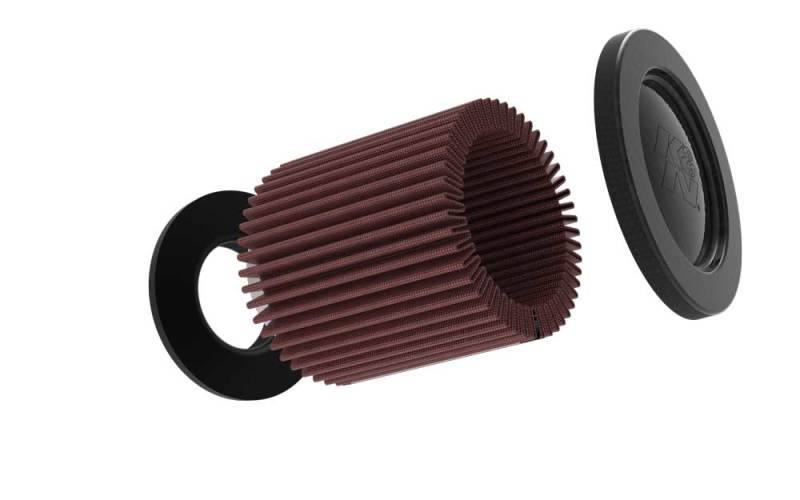K&N Round Tapered Universal Air Filter 2.75in Flange 5.063in Base 4.5in Top 5in Height rp3221 image 3
