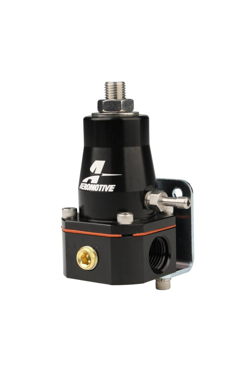 Aeromotive Adjustable Regulator Billet EFI Bypass - (2) -6 Inlets/(1) -6 Return - Black 13136