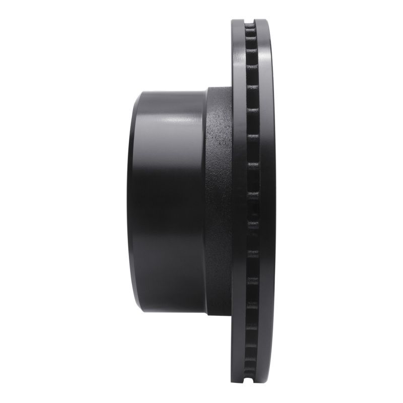 R1 09-25 Dodge Ram 3500 Rear Right Drilled & Slotted Black Brake Rotor 633-40118R image 3