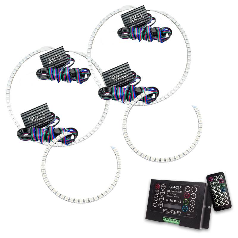 Oracle Toyota Sequoia 08-16 Halo Kit - ColorSHIFT w/ 2.0 Controller 2527-333