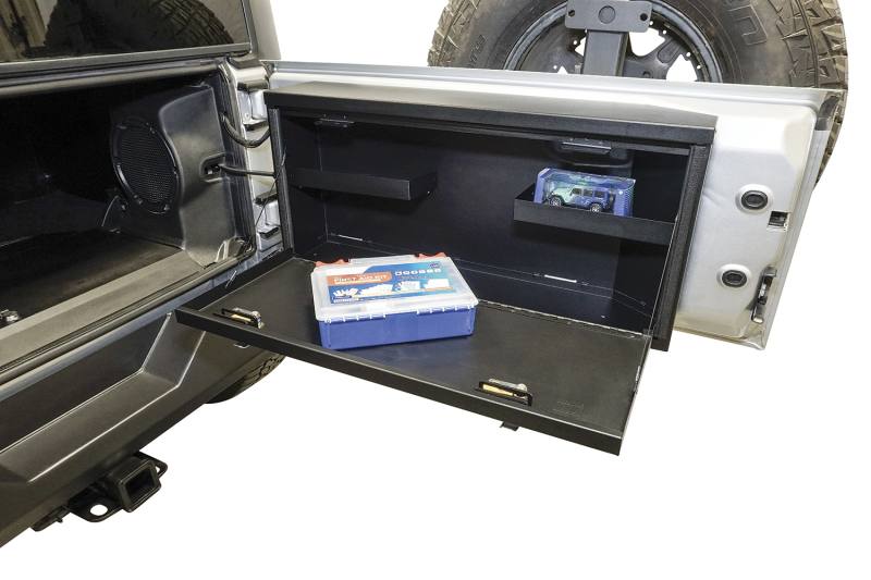 Tuffy Jeep Wrangler Tailgate Lockbox W/Combo Lock 35901a image 7