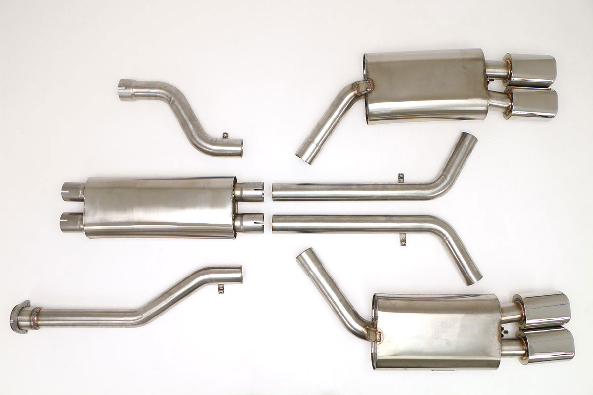 Billy Boat B&B Corvette C4 LT1 Exhaust System 2 1/2" FCOR-0365 image 3