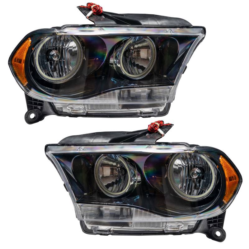 Oracle 11-13 Dodge Durango SMD HL Halogen - Black - Red 7102003 image 2