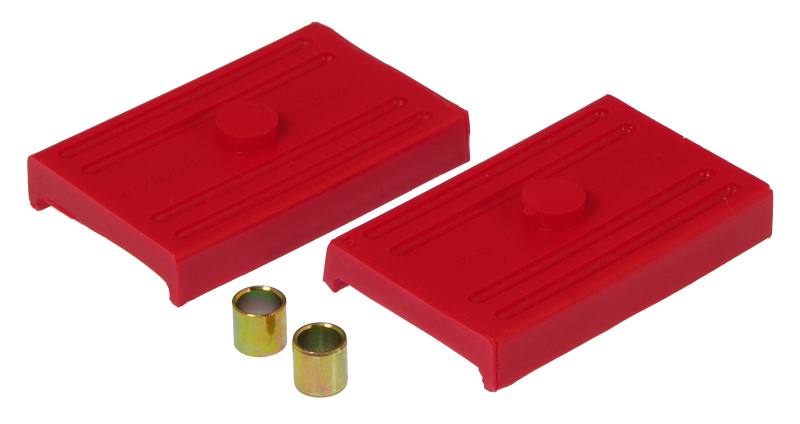 Prothane 68-69 Chevy Camaro/Firebird Upper or Lower Spring Pad - Red 7-1701