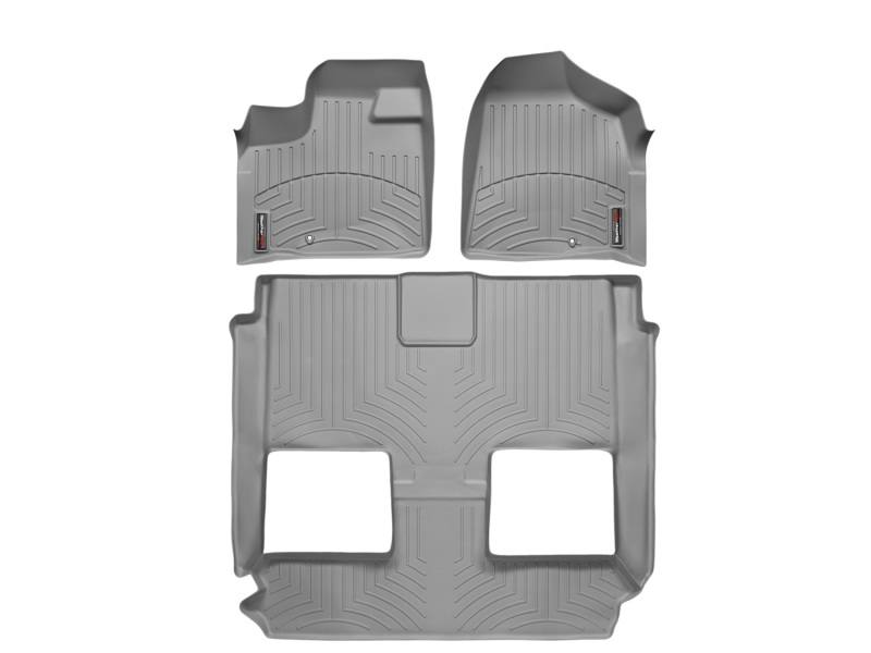 WeatherTech FloorLiner - Rear - Grey 464211461414 image 2
