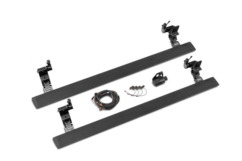 Go Rhino 21-23 Ford Bronco 2dr E-BOARD E1 Electric Running Board Kit (No Drill) - Tex. Blk 20413157pc image 3