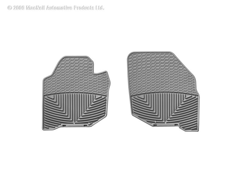 WeatherTech Front Rubber Mats Honda Fit - Grey W84GR