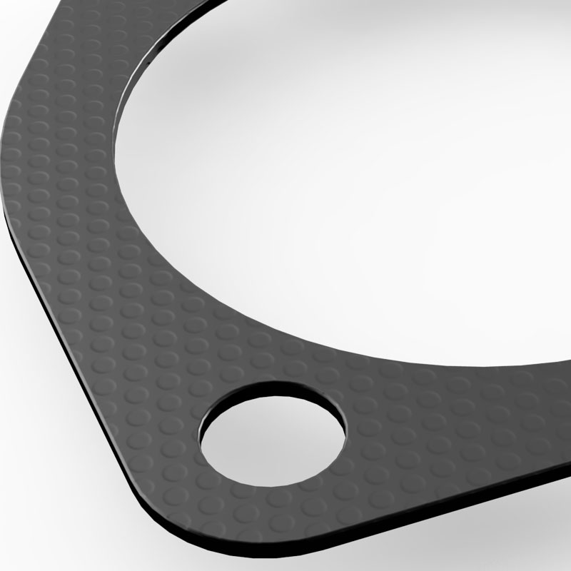 SPEC-D Tuning Catback Exhaust Gasket 63Mm fld-002 image 2