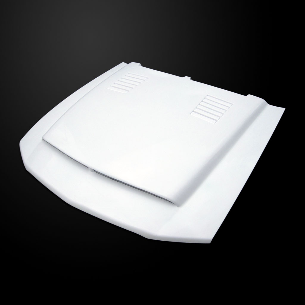 Amerihood Ford Mustang Shelby GT500 SSE Style Functional Heat Extraction Ram Air Hood FM05AHSSEFHW500