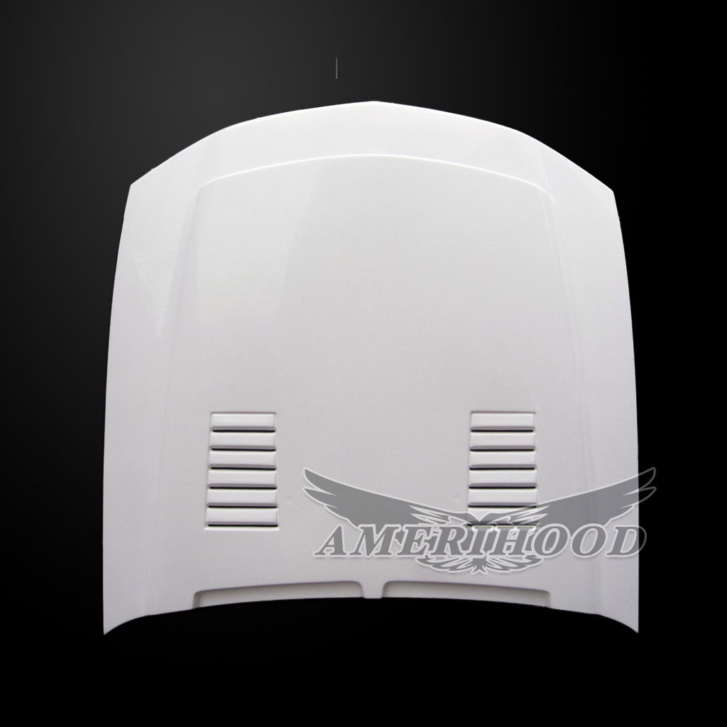 Amerihood Ford Mustang Shelby GT500 SSE Style Functional Heat Extraction Ram Air Hood FM05AHSSEFHW500 image 3