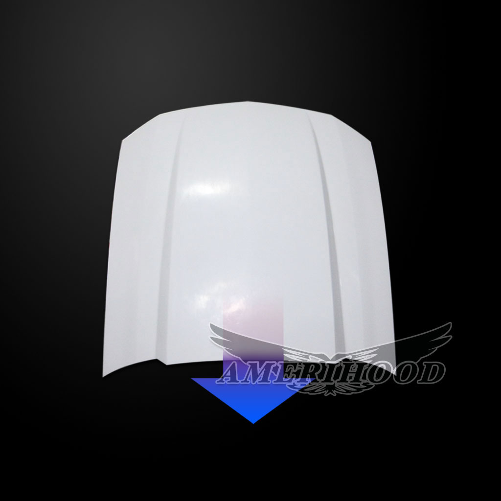 Amerihood Ford Mustang Type-Cowl Style(3 Inch) Functional Heat Extraction Hood FM05AHT4FHW image 6