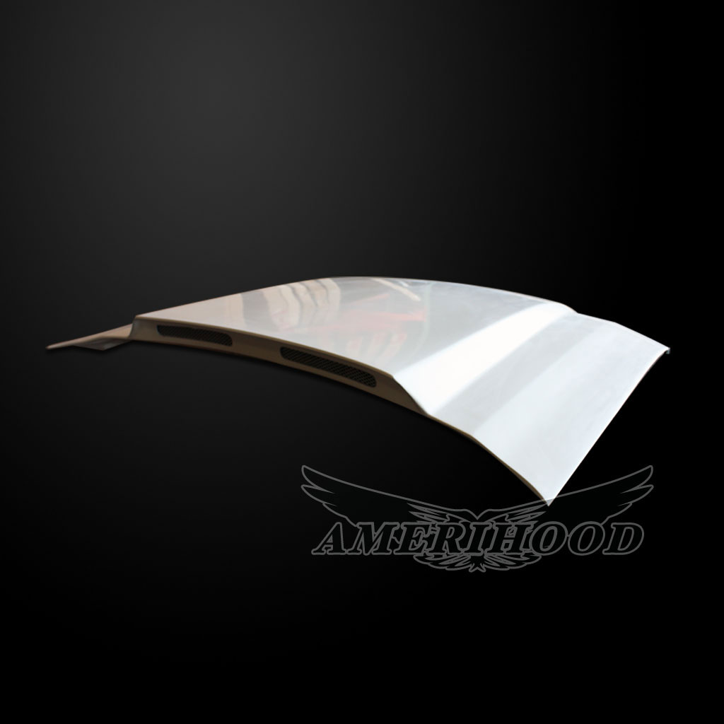 Amerihood Ford Mustang Type-Cowl Style(3 Inch) Functional Heat Extraction Hood FM05AHT4FHW image 2