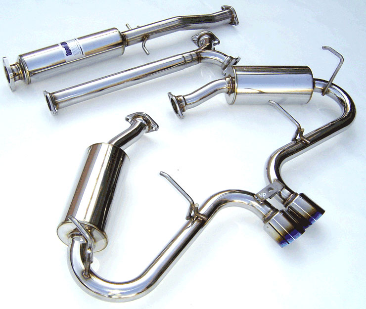 Invidia Cooper S N1 Racing Titanium Tip Cat-Back Exhaust System HS03MCSGTT