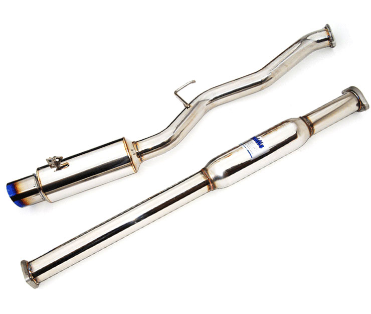Invidia Evo 8 N1 Single Layer Titanium Tip Cat-Back Exhaust System HS03ML8GTT