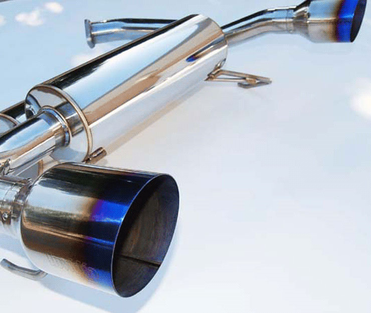 Invidia G37 Coupe Gemini Single Layer Titanium Tips Cat-Back Exhaust System HS07IG7GIT image 2