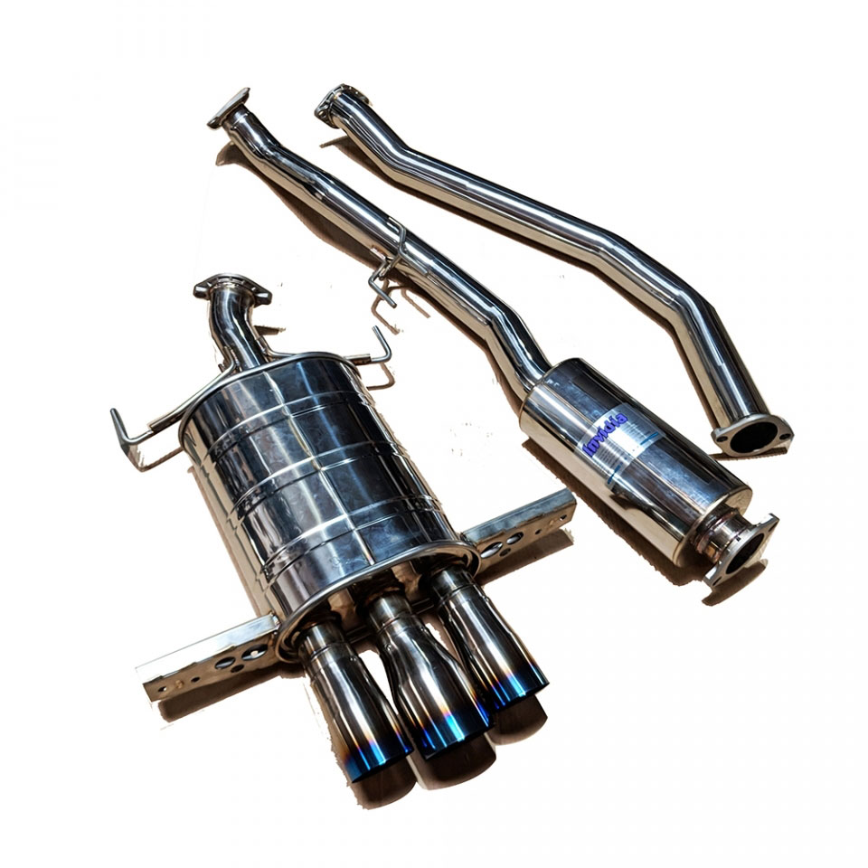 Invidia HS17CHB7Q33ST Invidia Civic SI Hatchback Q300 CatBack