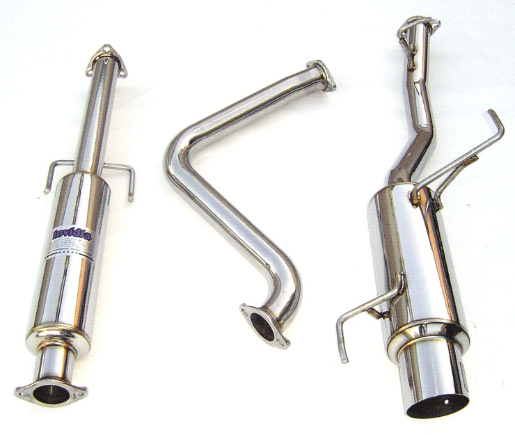 Invidia Hs92hp1gtp Prelude Bb1 Bb4 N1 Cat Back Exhaust System 1992 1996