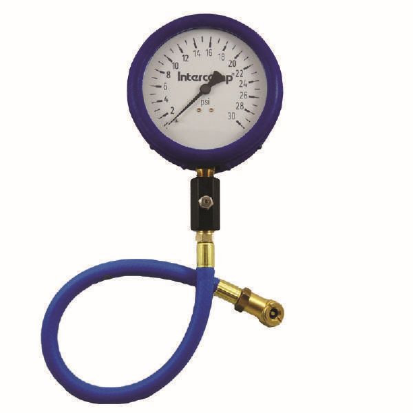 INTERCOMP Air Gauge 30psi 4in Glow 360059