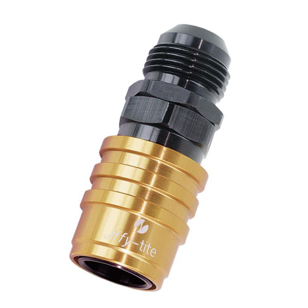 JIFFY-TITE 12an Male Socket Fitting Valvew/ Buna Seals 51412bj
